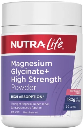 Nutra-Life Magnesium Glycinate Powder 180g