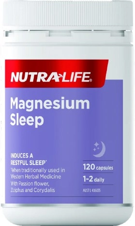 Nutra-Life Magnesium Sleep 120 Capsules