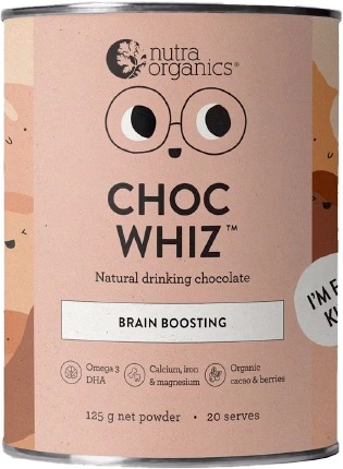 Nutra Organics Choc Whiz 125g