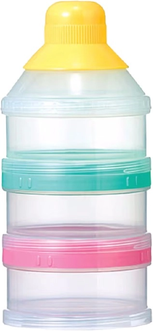 Pigeon Baby Milk Powder Container with 3 Divisions