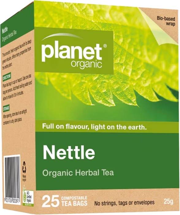 Planet Organic Nettle Herbal Tea Bags 25 Pack