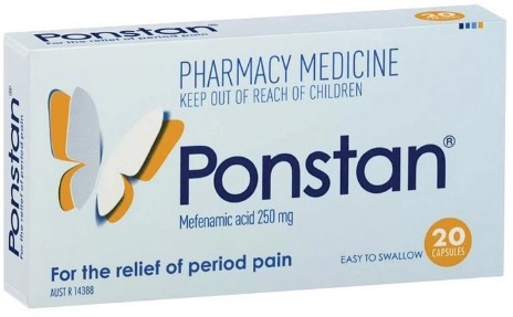 Ponstan Period Pain Relief 20 Capsules