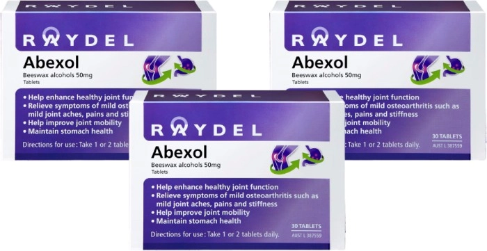 Raydel Abexol 50mg 30 Tablets