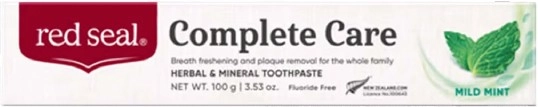 Red Seal Complete Care Mild Mint Toothpaste 100g