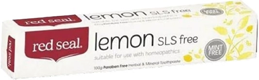 Red Seal Lemon SLS Free Toothpaste 100g