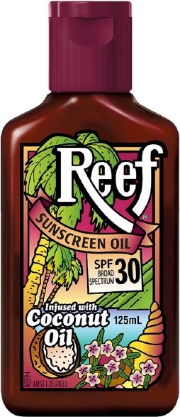 Reef Coconut Sunscreen Oil SPF30 125ml