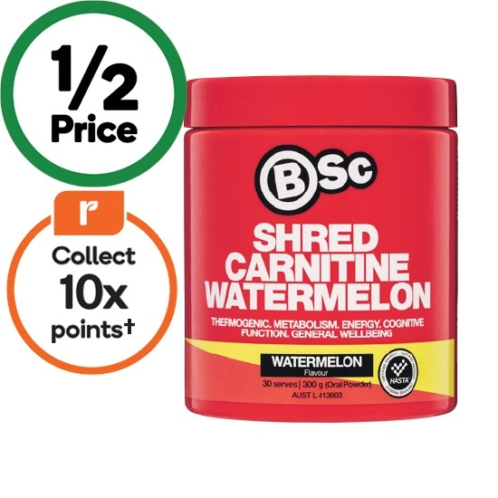 BSc Shred Carnitine Watermelon 300g~