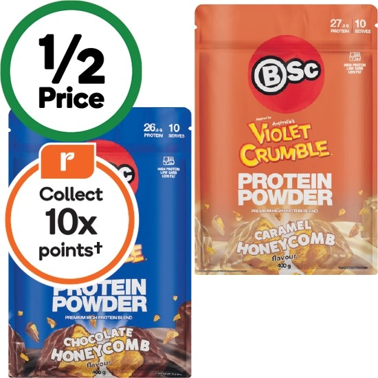 BSc Violet Crumble Protein Powder 400g~