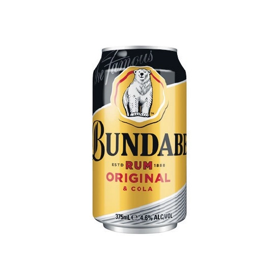 Bundaberg Rum & Cola Cans 6x375ml