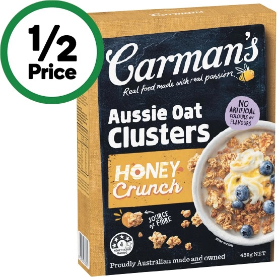 Carman’s Clusters 450g