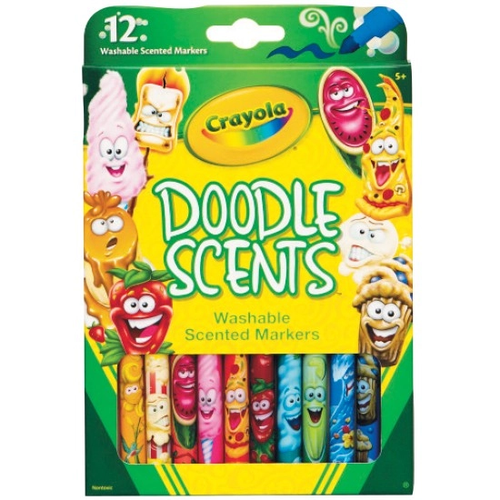 Crayola Doodle Scents Markers Pk 12