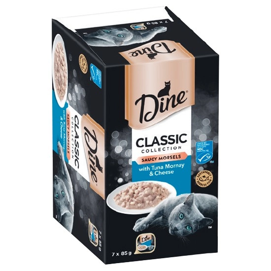 Dine Wet Cat Food Pk 7 x 85g