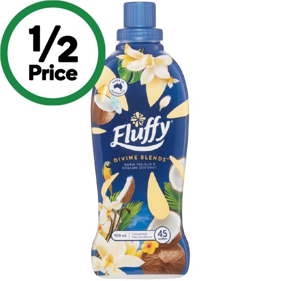 Fluffy Fabric Conditioner 900ml-1 Litre