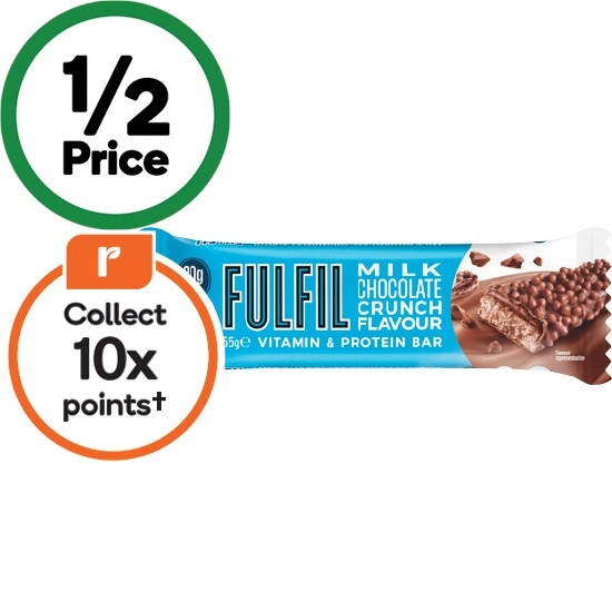 Fulfil Milk Chocolate Crunch 55g~