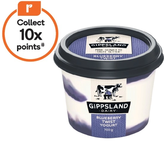 Gippsland Dairy Twist Yogurt 700g