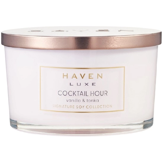 Haven Luxe Signature Soy Blend 3 Wicks Candle