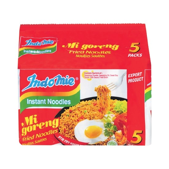 Indo Mie Instant Noodles 400-425g Pk 5