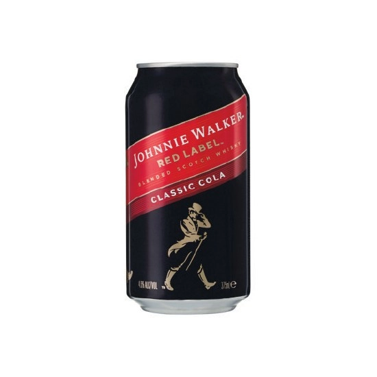 Johnnie Walker Red & Cola 4.6% Cans 6x375ml