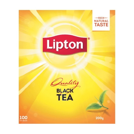 Lipton Black Tea Bags Pk 100