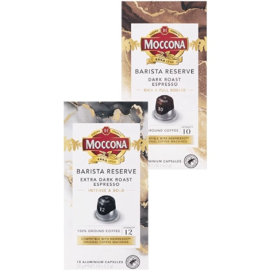 Moccona Coffee Capsules Pk 10