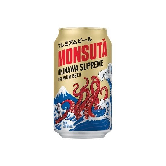 Monsuta Okinawa Supreme Lager Cans 6x350ml