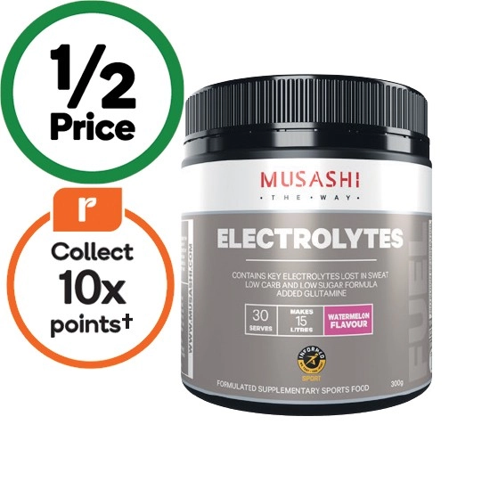 Musashi Electrolytes 300g~