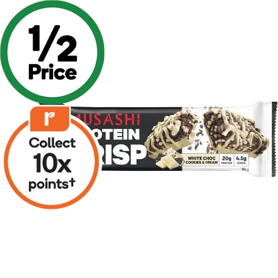 Musashi Protein Crisp Bar 60g~