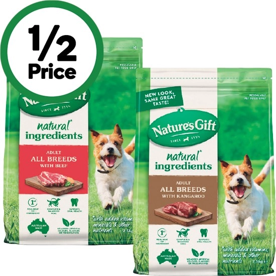 Nature’s Gift Sustain Dry Dog Food 2.5 kg