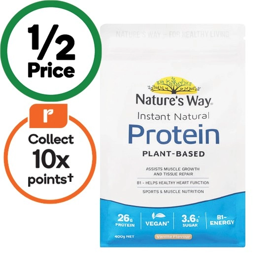 Nature’s Way Instant Natural Protein Powder 400g~