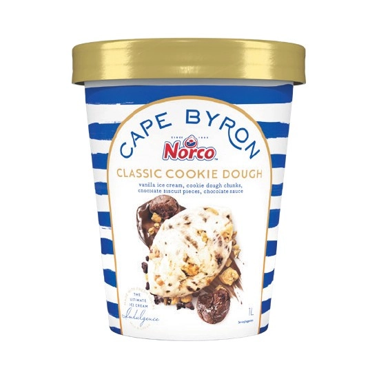 Norco Cape Byron Ice Cream Tub Varieties 1 Litre