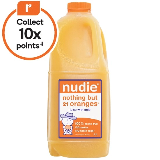 Nudie Juice Orange 2 Litre