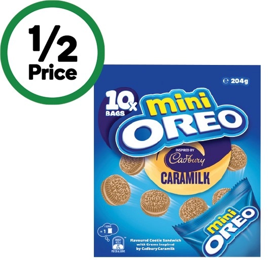 Oreo Mini Multipack 204g Pk 10