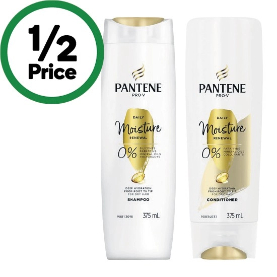 Pantene Pro-V Shampoo or Conditioner 375ml