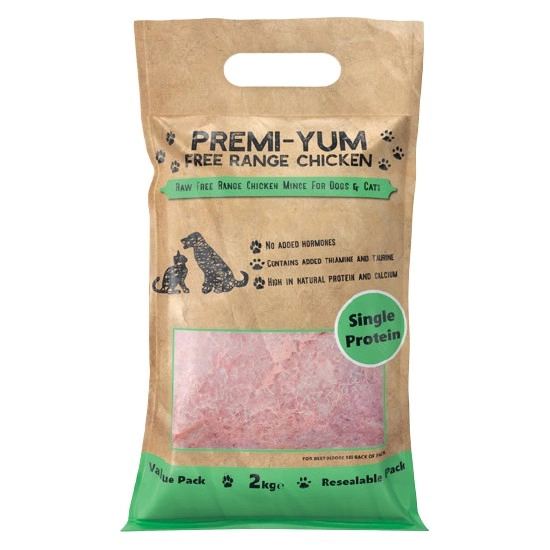 Premi-Yum Free Range Chicken Mince 2 kg