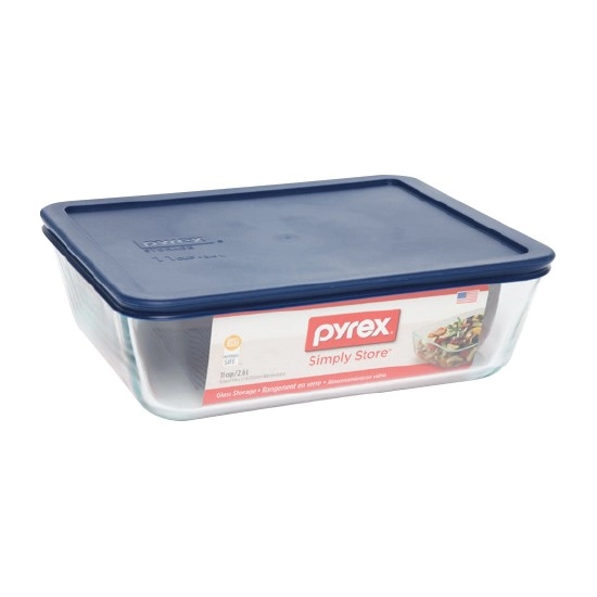 Pyrex Storage Rectangular Container with Lid 2.1 Litre