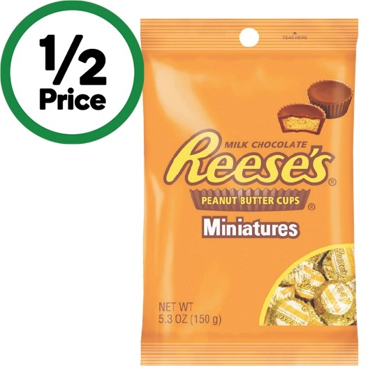 Reese’s & Hershey’s Bites 120-150g