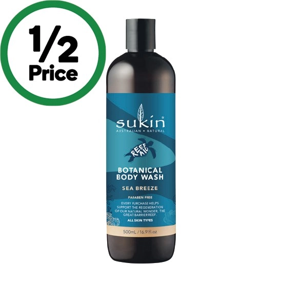 Sukin Body Wash 500ml