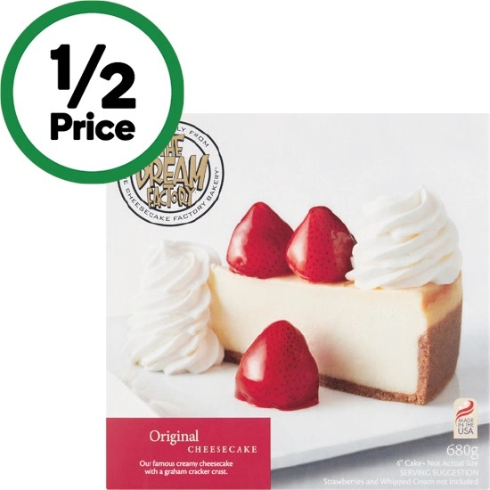 The Dream Factory Cheesecake Varieties 680-737g – From the Freezer