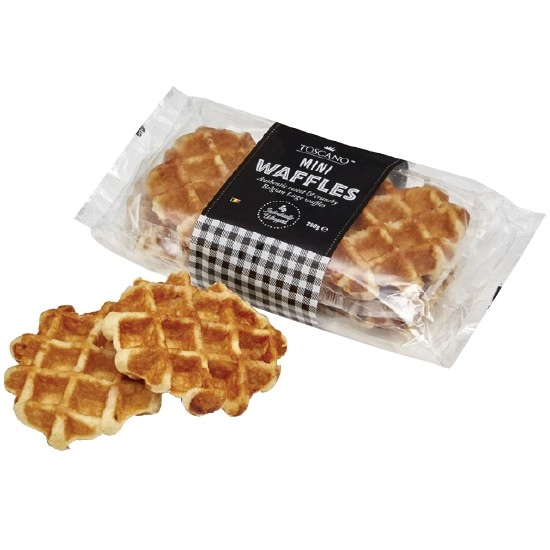 Toscano Mini Waffles 200g Pk 4