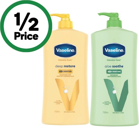 Vaseline Intensive Care Body Lotion 750ml