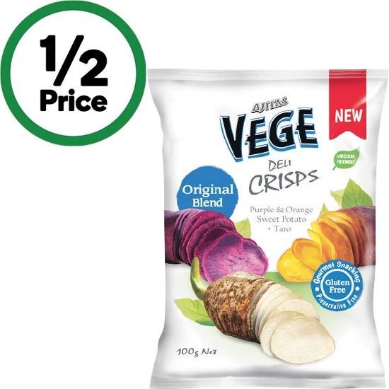 Vege Deli Crisps 100g – From the Health Food Aisle