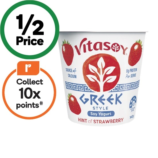 Vitasoy Greek Style Soy Yogurt 140g