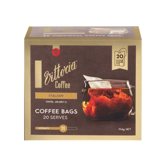 Vittoria Coffee Bags Pk 20