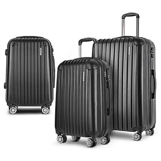 Wanderlite 3 Piece Luggage Trolley Set