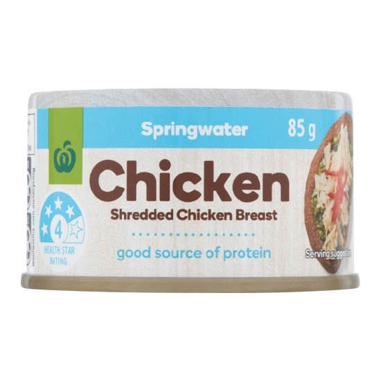 Woolworths Canned Chicken 85g