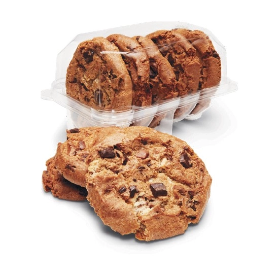 Woolworths Dreamy Choc, Oatmeal & Raisin or White Choc & Macadamia Cookie Varieties Pk 5#