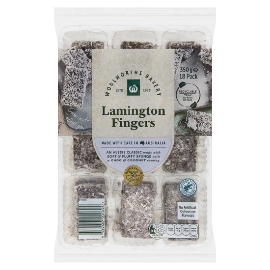 Woolworths Lamington Varieties Pk 6-18