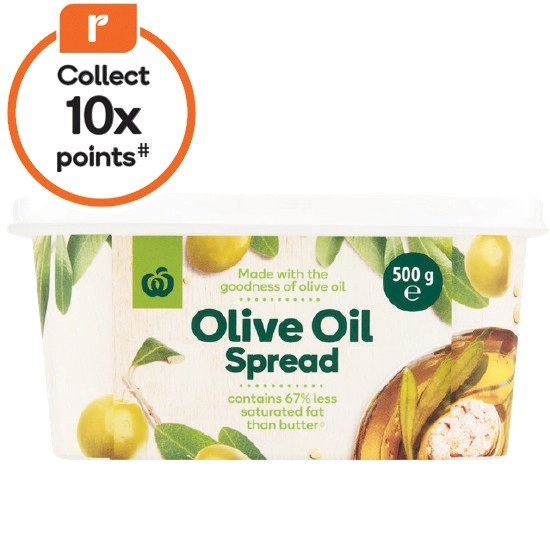 Woolworths Olive Oil Spread 500g