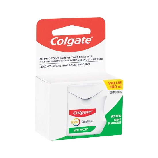 Colgate Dental Floss Waxed 100m