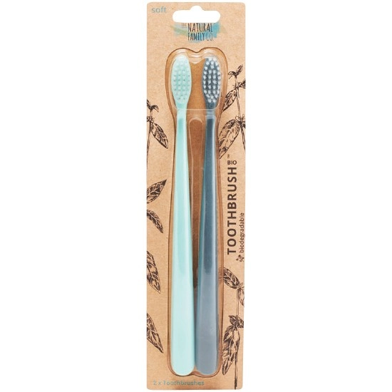 NFCo Bio Toothbrush Assorted Pk 2